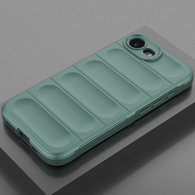 Compatible with iPhone 17e: Liquid Silicone Case with Full Lens Coverage & Airbag Drop Protection