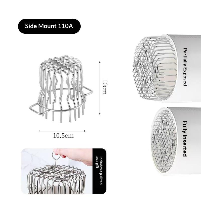 Stainless Steel Gutters Filter Mesh Outdoor Roof Floor Drain Anti-Blocking Balcony Drainage Grille Net Strainer Gutter Cover