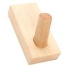 Wood Wall Hook Orderly Storage Smoother Surfaces Beautiful Practical Coat Hooks for Living Room Bedroom Kitchen