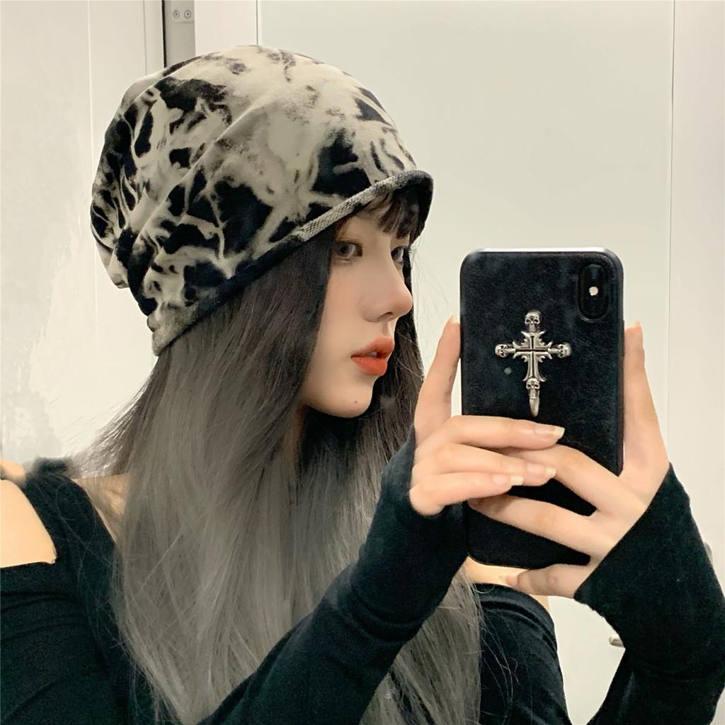 Japanese Style Knit Cap With Warmth And Windproof Function For Autumn Use
