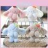 Adorable Bunny Keychain Fluffy Plush Rabbit Bag Charm Cute Soft Toy
