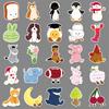 50 Hand-painted Graffiti Stickers Cartoon Cute Children's Gourmet Card Decorative Suitcase Stationery Stickers