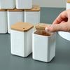 Mini Toothpick Holder Compact Portable Case - Small Cute Desktop Kitchen Storage Box for Home Restaurant Office Use