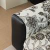 Floral Pattern Chenille Sofa Cover Durable Dustproof Non-Slip Chair Pad Wear-resistant Machine Washable Furniture Protector