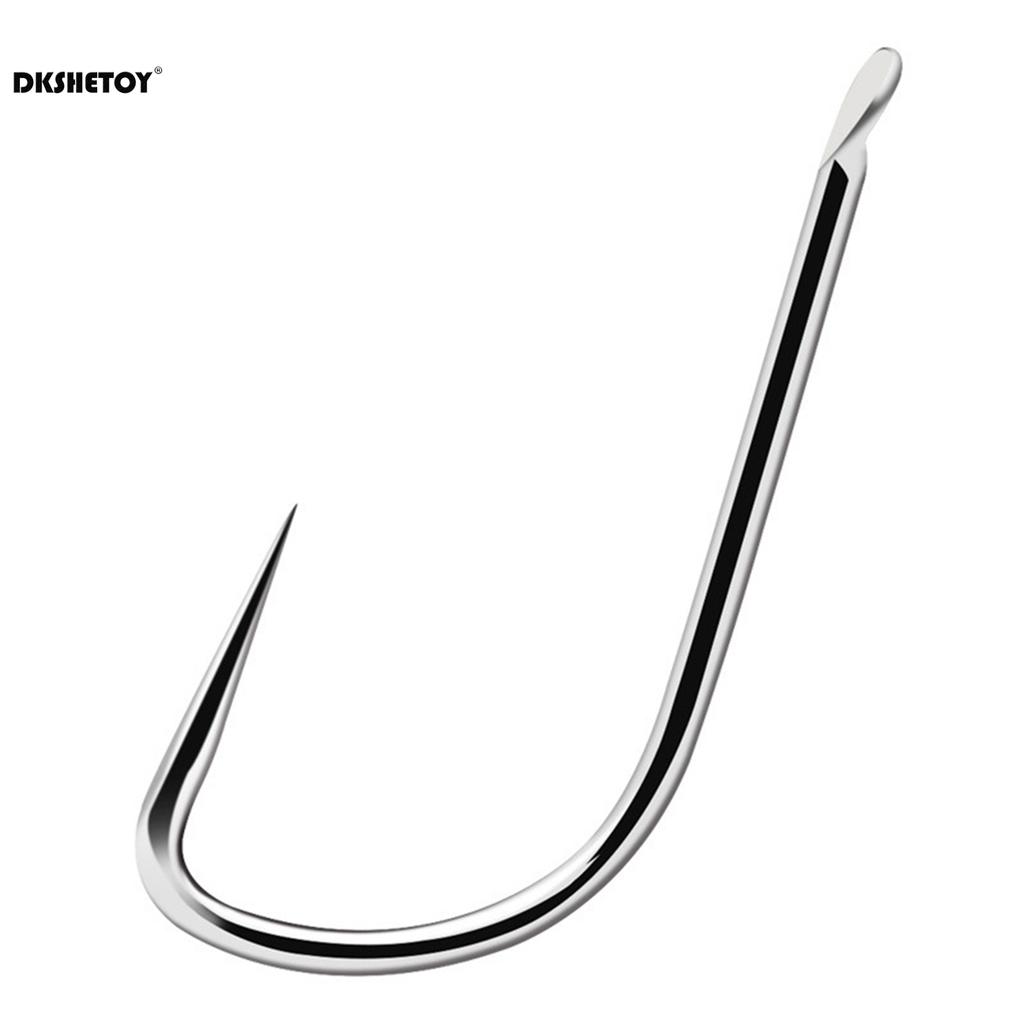 10 Stück Angelhaken Titanlegierung Stark Premium Köderhalterhaken Angelzubehör Angelhaken für Süßwasser Meerwasser