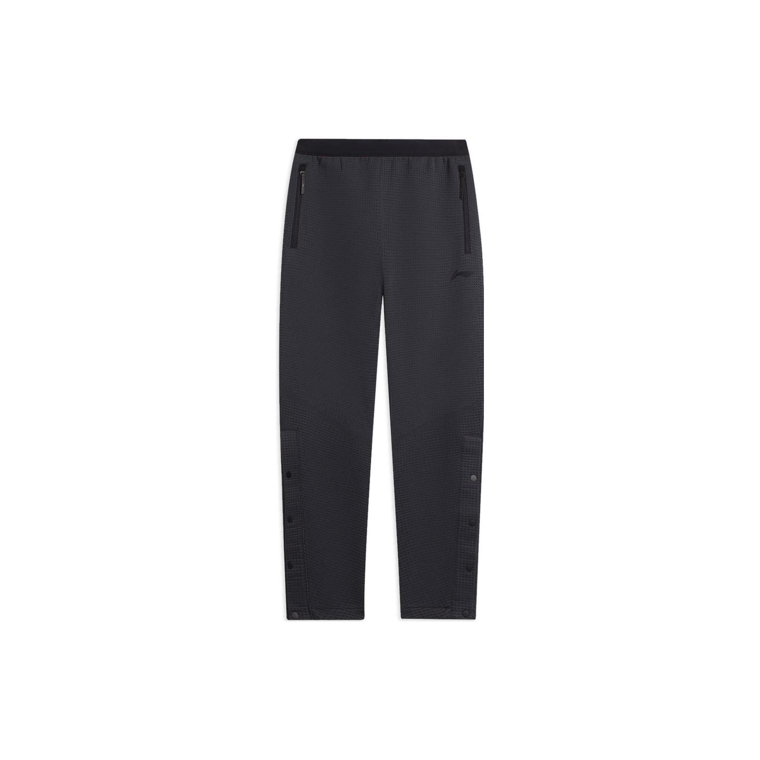 Li-Ning CBA Basketball Straight Sweatpants Black Men s AKLSC13-1 M