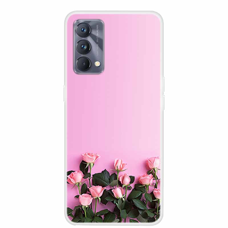 For Realme GT Master Edition Case Animal Soft Silicone TPU Phone Cover Case for Realme GT Explorer Master Edition Fruit Coque