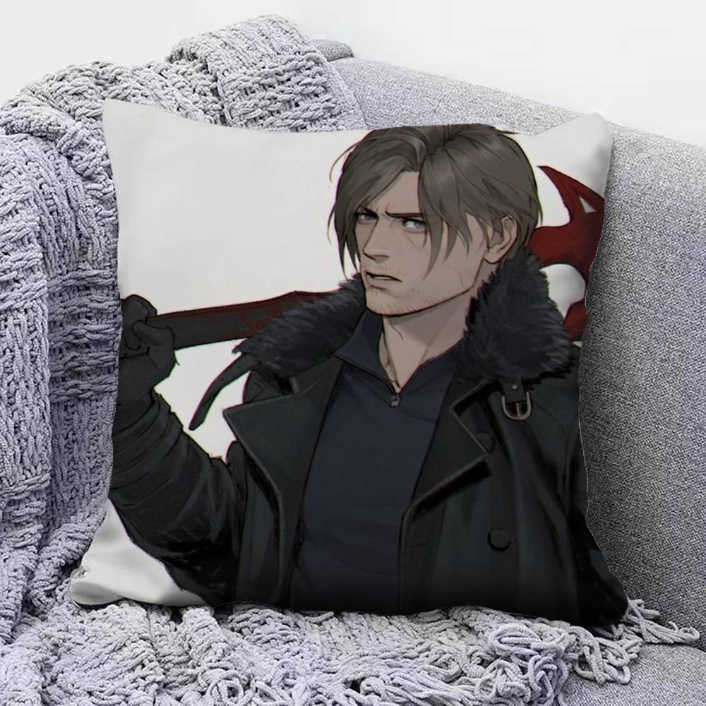 RE Game Resident Evil Requiem  Pillow Covers Home Sofa Cushion Covers and Aecorative Custom