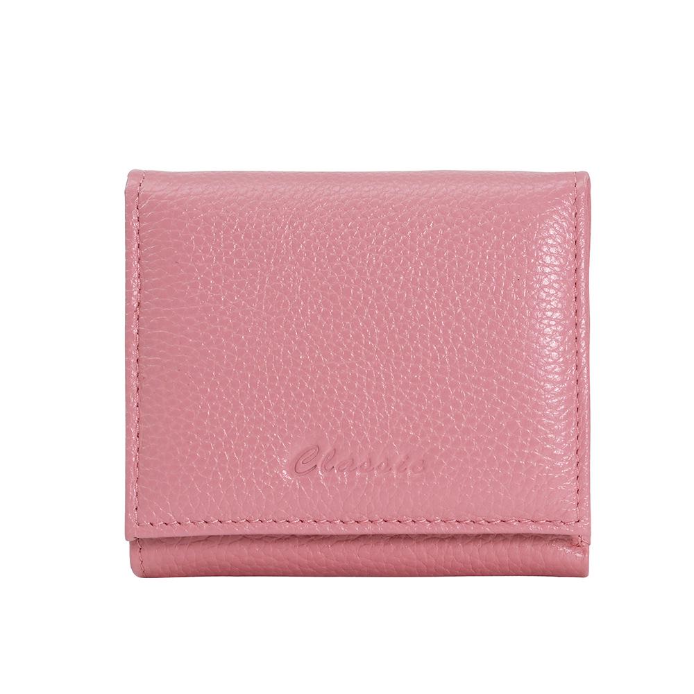 Dámská krátká peněženka a mincovník z pravé kůže