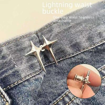 Adjustable Jeans Waist Buckle Button