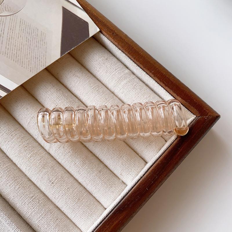 Neue Mode Einfache Telefon Draht Elastische Haar Bands Koreanische Gummiband Haar Ringe Gum Für Frauen Mädchen Haar Zubehör Kopfbedeckungen