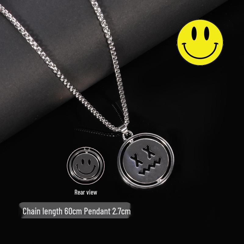 Trendy Men's Clavicle Necklace: Versatile, High-End, Simple Hip Hop Jewelry