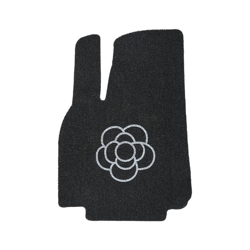 Tesla Model 3 & Model Y Custom Silk Ring Non-Slip Floor Mats - Full Surround Interior Foot Pads