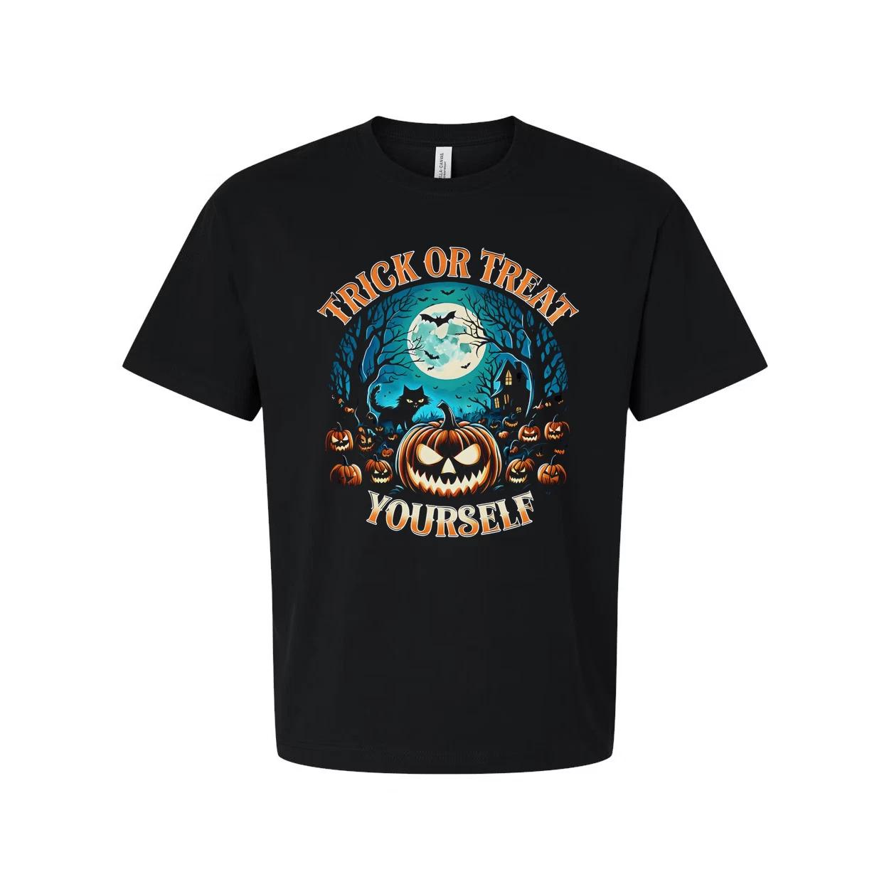 

Trick Or Treat Yourself Unisex Halloween T Shirt Gift Idea 3XL