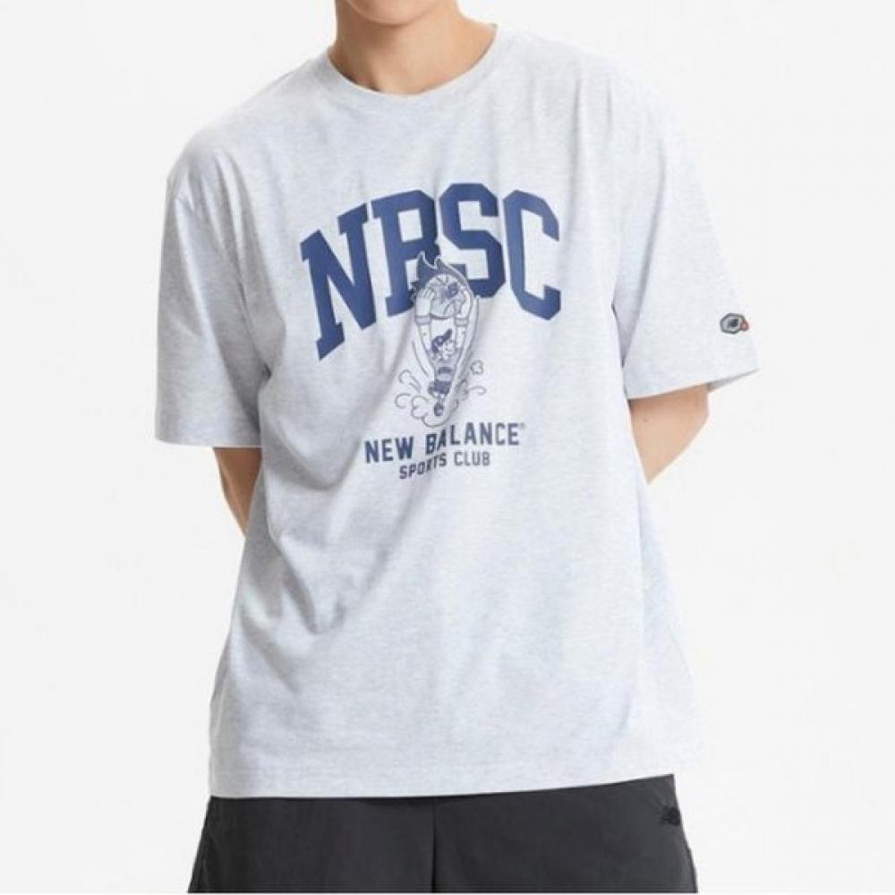 

New Balance Nbsc BaskeTball Graphic T shirT Semi Oversized Nbnef215 090(S)