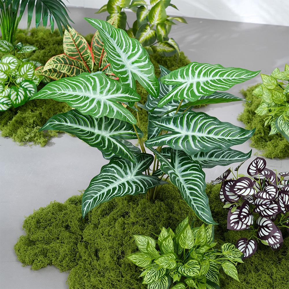 Artificial Moss Turf Landscape Ornament for Bonsai & Potted Plant Decoration