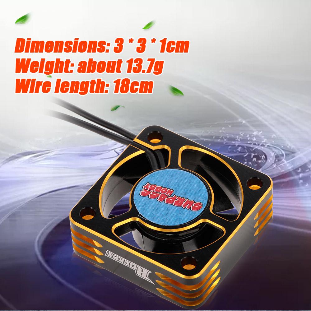 ZDE 2 ventole di raffreddamento PWM 4010, 40 x 40 x 10 mm, regolazione della velocità, dissipatore di calore per Raspberry Pi 5 4 GB/8 GB