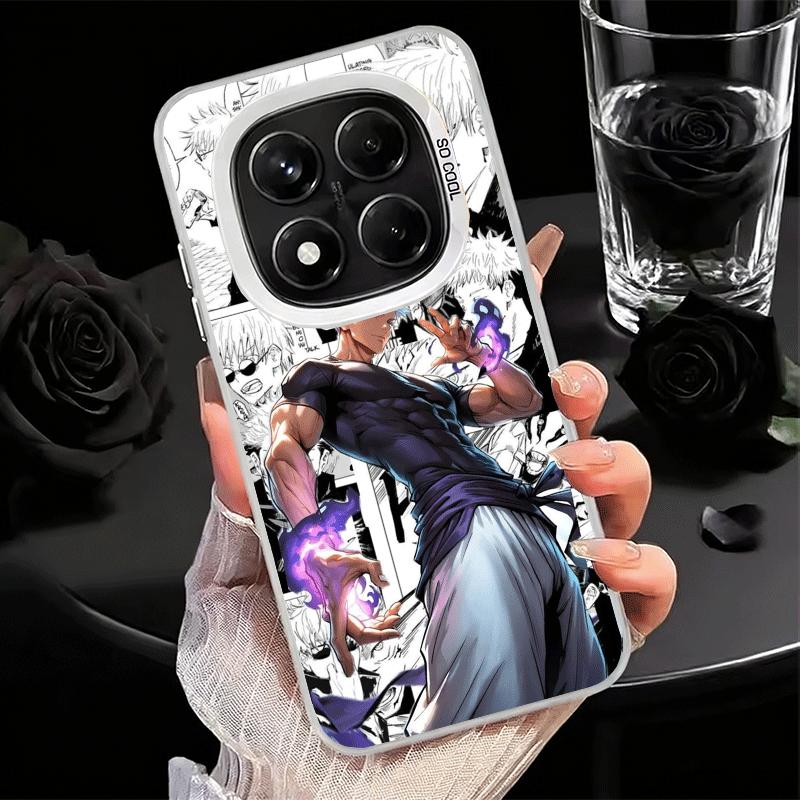 

Anime Gojo Satoru JUJUSU Soft Phone Case for Xiaomi Redmi Note 13 14 15 Pro Plus 12S 12 11S 11 11T 10S 10 Shockproof Cover Back Redmi Note12ProPlus