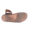 Great HERMES Sandals Izmir H Logo Slide Brown Leather Mens 41 Used