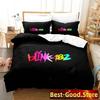 Juego de Cama Impresión 3D Top Blink-182 Niños Jóvenes Niñas Jóvenes Individual Doble Queen King Medidas Suave Funda Nórdica Funda de Almohada Cama Para niños Adulto