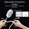 High-definition Galaxy Star Projector Flexible Gooseneck Atmosphere Lamp Holographic Projector  Car