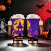 532ml Coffee Cup Halloween Purple Tower Full Moon Pumpkin Skull Bat MotifFlip Lid Coffee Cup Outdoor Water Cup Holiday Creative Cup