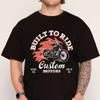 Motorcycle Flame Tshirt Print Tshirt 100 Cotton ONeck T Shirt Short Sleeve Casual Mens Tshirt Top Tees