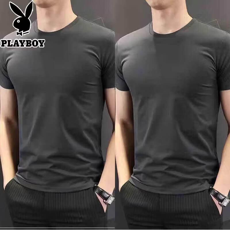 

Playboy Men s 2-Pack Slim Fit Short Sleeve T-Shirts XL