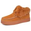 The New Cotton Shoes Are Versatile, with Added Fleece and Thickened Snow Boots and Anti-slip Cotton Boots