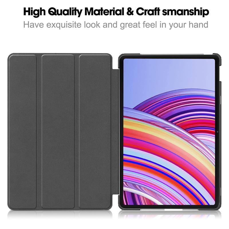 Tablet Cover For Xiaomi Redmi Pad Pro Case 12.1 Inch Trifold Magnetic Leather Smart Cover For Funda Redmi Pad Pro 12.1 2024 Tablet Case Coque