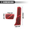 Brake and Accelerator Pedal Covers Single  for Chevrolet Camaro