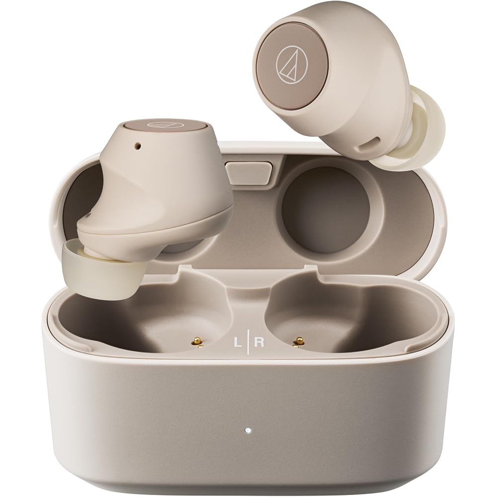 ATH-CKS30TW+/BG (Light Beige) Bluetooth True Wireless Earphones SOL