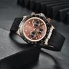 PAGANI DESIGN 40MM New V2 Gold Brown Color Dial Classic Luxury Men Quartz Watch VK63 Sapphire Retro Chronograp Watches for men