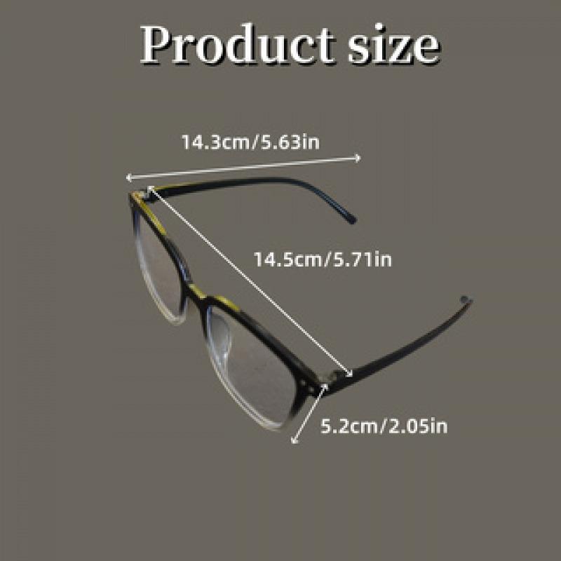 9 piece Set Fashionable Decorative Glasses Trendy Anti Blue Light Glasses Pography Accessories