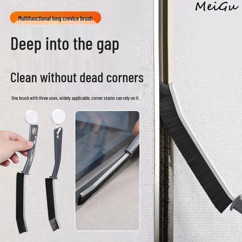 Multifunctional Crevice Brush for Kitchen & Bathroom Cleaning