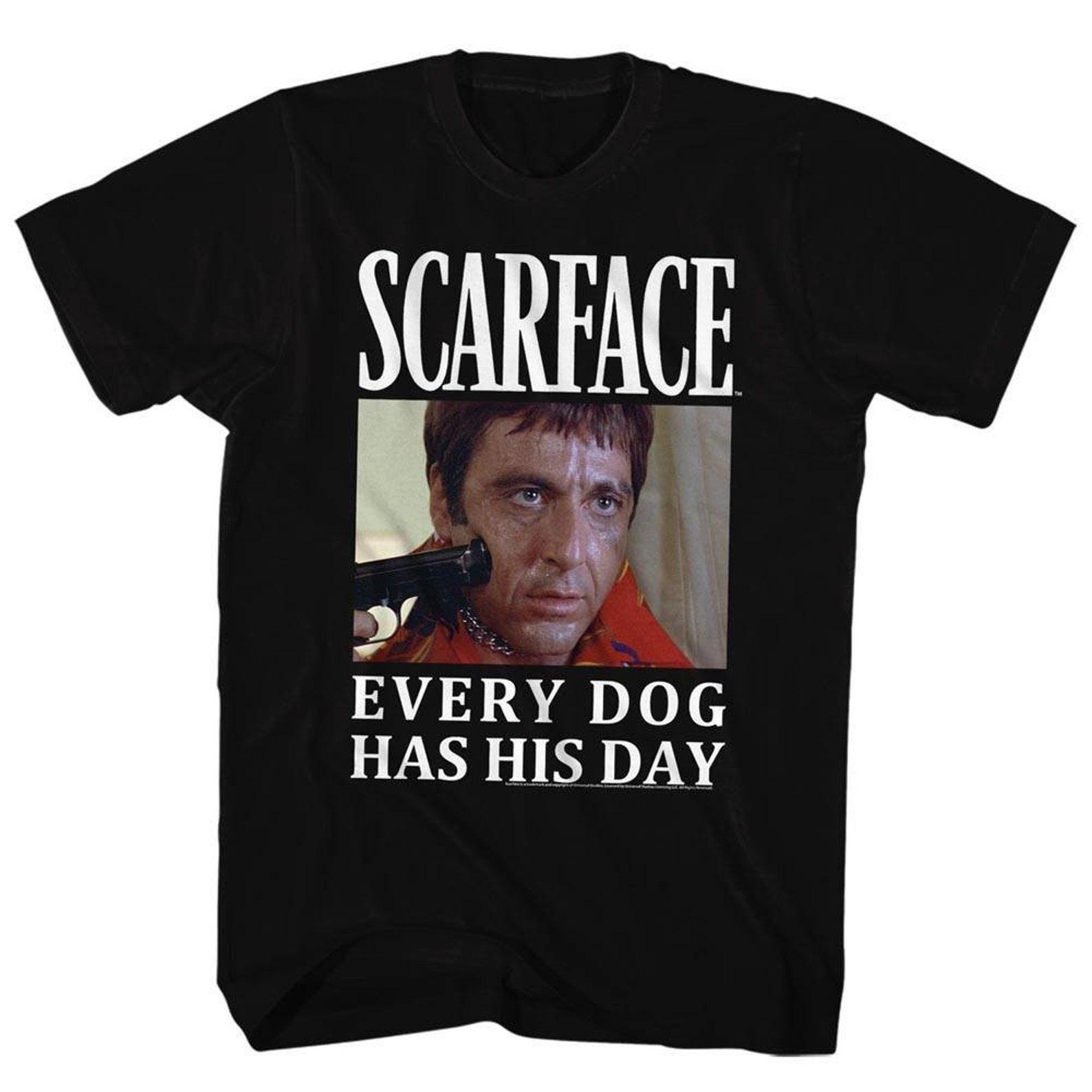 Scarface Doge Black T-Shirt 2XL