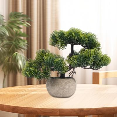 Kunstmatige Bonsai Boom Planten Groen Bonsai, Nep voor Bureau