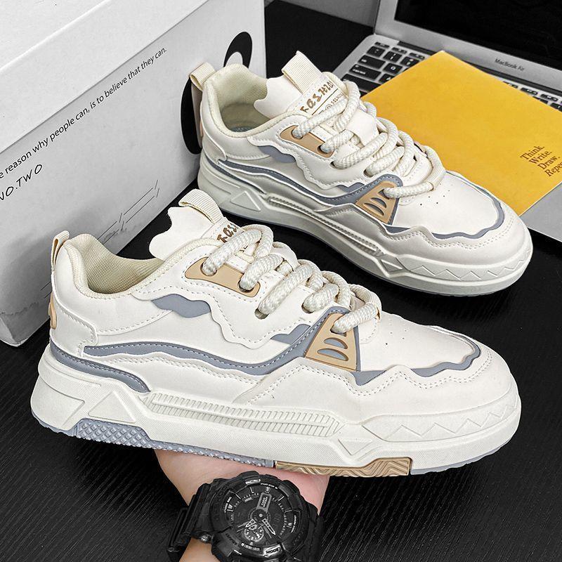 New sneakers men waterproof sport shoes boys school trainers platform designer running shoes fashion lace up vulcan sneaker