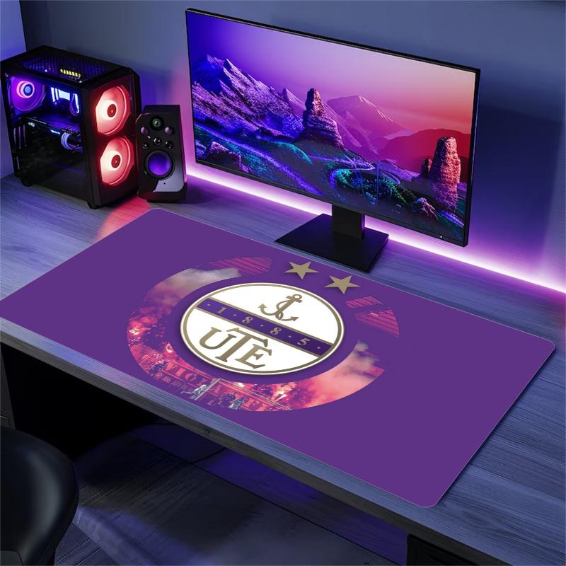 Ujpest FC Print Cushion Non-slip Laptop Tablet Big Mousepad XXL Mat Mini PC Playmat With Lock edge