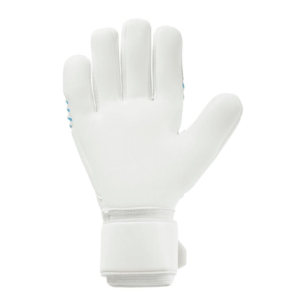 Uhlsport Match Soccer Goalkeeper Cybertech Super Half 1011380 01 4 Gloves, Soft, Negative,