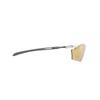 Rudy Project RYDON SLIM Sports White Sunglasses, Gloss/Multi-Laser Gold, SP545769-0000
