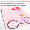 Pink Bike Balloon Poster Nursery Prints Wall Art Canvas Painting Still Life Cherry Cake Flowers Figs Fruit for Living Room Decor