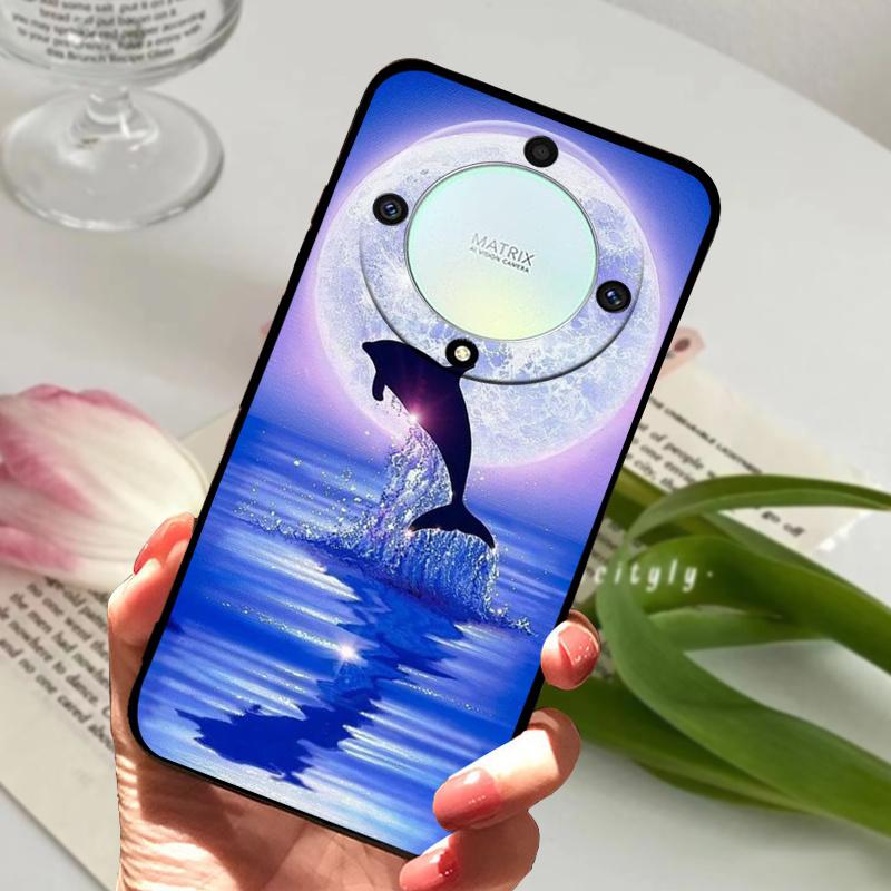 For Honor Magic6 Lite 5G Case Shockproof Soft TPU Silicone Phone Cover For Honor Magic 6 Lite 5G Capa Cartoon Magic6Lite 6 Lite
