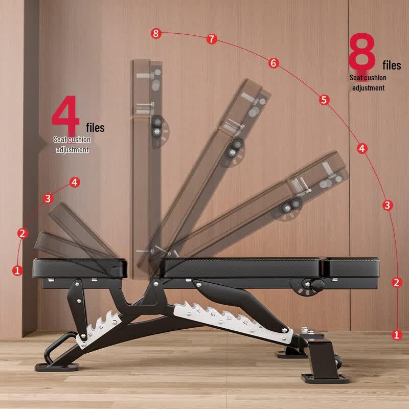 JIMI Adjustable Multi-functional Folding Dumbbell Bench