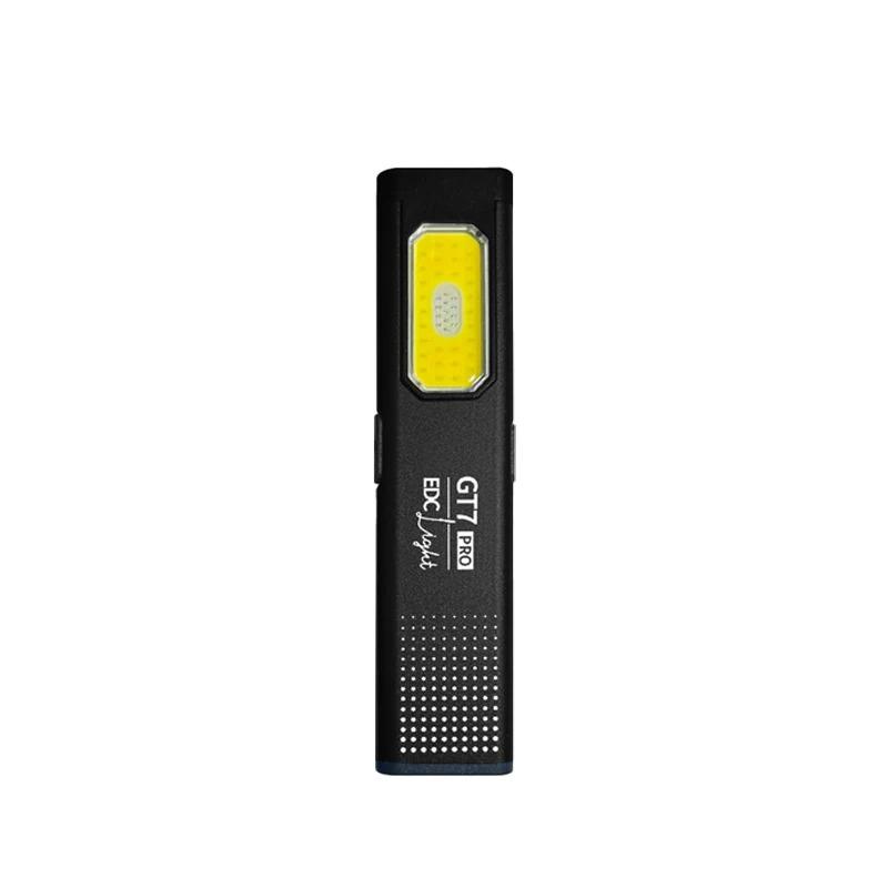 Magnetic Work Light 5 Light Modes 37g Ultra Lightweight EDC Portable Hands Free Rechargeable Clip on Flashlight Outdoor Repair