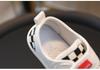 2025 Spring/Autumn Plaid Canvas Shoes for Kids: Boys, Girls & Baby Indoor Kindergarten Footwear