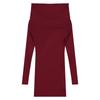Elegant and Sophisticated Hot Girl Dress for Women, Autumn/winter 2026 New Slim-fit Inner Layer, Off-shoulder Base Bodycon Skirt