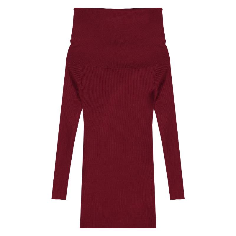 Elegant and Sophisticated Hot Girl Dress for Women, Autumn/winter 2026 New Slim-fit Inner Layer, Off-shoulder Base Bodycon Skirt