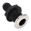 Marine Drain Plug 25mm 1in Nylon Protective Versatile Boat Drain Plug for Kayak Fishing Boat Yacht Straight Tube,