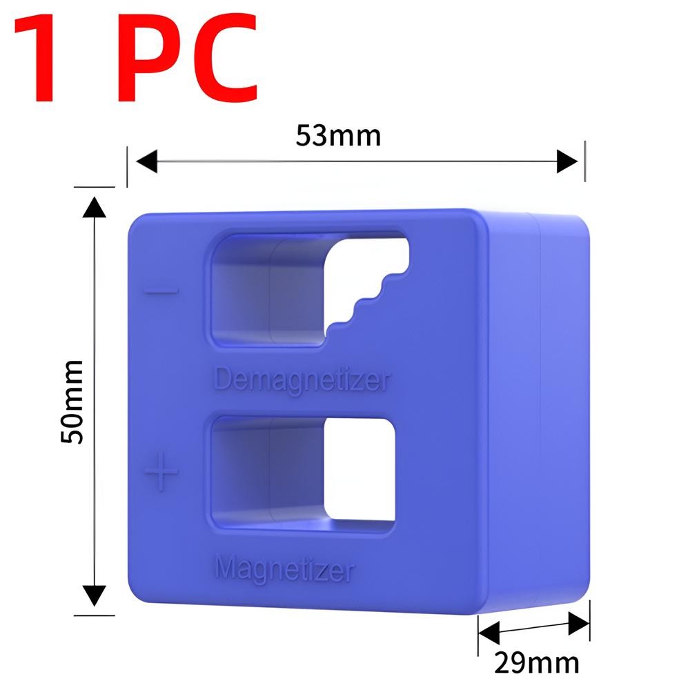 

1/2/5 шт. высококачественная синяя отвертка магнитный захват инструмент намагничиватель размагничивающий инструмент отвертка ручной инструмент